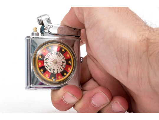 ATC Monte Carlo Fabulous Vintage Roulette Wheel Lighter, Boxed
