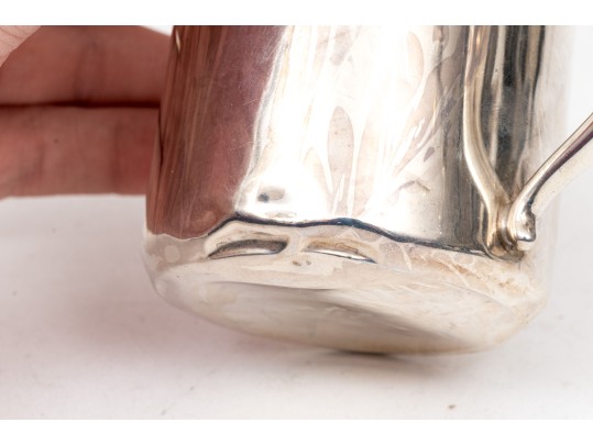 Vintage Sterling Baby Cup, Bowl, Fork And Spoon