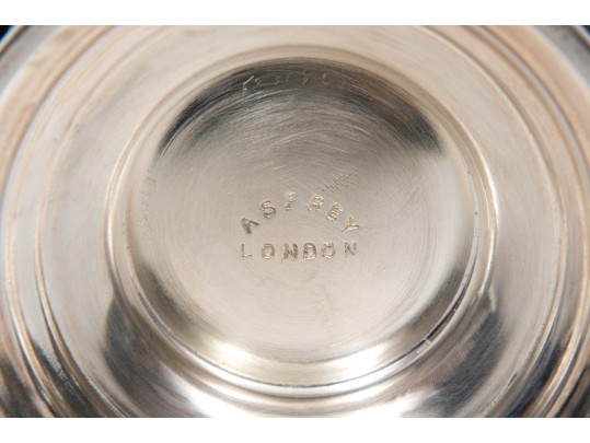 Asprey & Co. Stunning Vintage English Sterling Silver Sugar Caster, Circa 1962