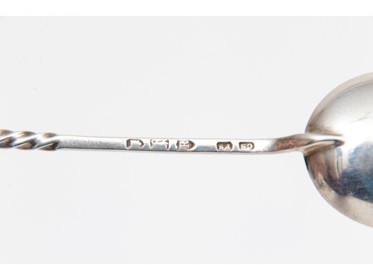 Collection Of Fourteen Various Sterling Coffee Spoons