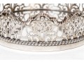 Howard & Co. NY Fabulous Antique Sterling Silver Pierced Wine & Champagne Coaster