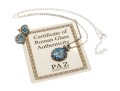 Sterling Silver And Roman Glass Necklace And Earrings Set
