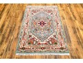Hand Knotted Wool Indo-serapi Carpet, 5'-2
