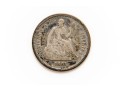 1861 Seated Liberty Half Dime