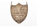 Judaica Sterling Shield And Figure