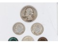 Collection Of Domestic And International Coins And Medallions