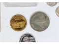 Collection Of Domestic And International Coins And Medallions