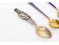 Collection Of Fourteen Various Sterling Coffee Spoons