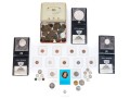 Collection Of Domestic And International Coins And Medallions