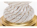 Beautiful Vintage Italian Venetian Murano Glass “Latticino” Lamp