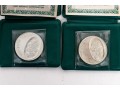 Two 900 Silver 1974 Pidyon Haben, Jerusalem Coins 