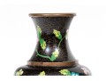 Lot Of Four Striking Vintage Chinese Cloisonne Pieces, Including A Ginger Jar