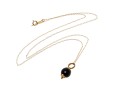 Classy 14k Onyx Pendant Necklace