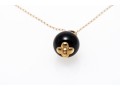 Classy 14k Onyx Pendant Necklace