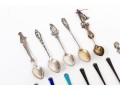 Collection Of Fourteen Various Sterling Coffee Spoons