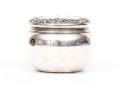 Bigelow & Kennard Beautiful Antique Sterling Silver Powder Jar, Cherub Motifs