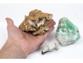 Lot Of Four Colorful Mineral Samples, 2.7 Lbs.