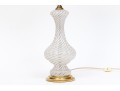 Beautiful Vintage Italian Venetian Murano Glass “Latticino” Lamp