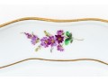 Elegant Meissen Floral And Gold Gilt Platter