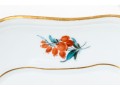Elegant Meissen Floral And Gold Gilt Platter