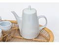 Classic Twelve Piece White Porcelain Coffee Service