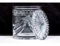 Elegant Waterford Crystal Biscuit Jar