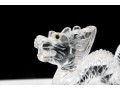 Charming Carved Glass Dragon