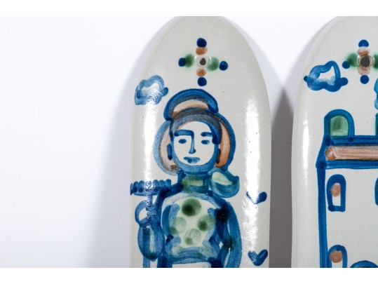 Hadley Pottery Ceramic Wall Plaques