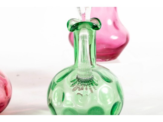 Colorful Coin Glass Decanters