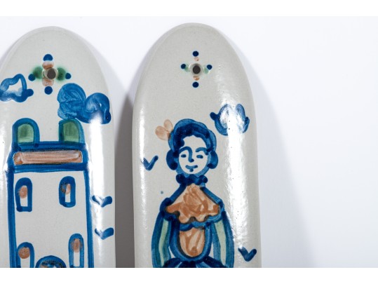 Hadley Pottery Ceramic Wall Plaques