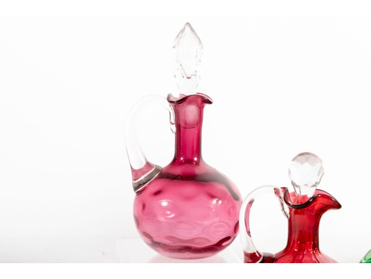 Colorful Coin Glass Decanters