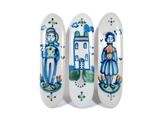 Hadley Pottery Ceramic Wall Plaques