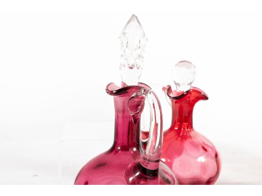 Colorful Coin Glass Decanters