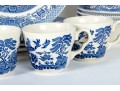 EIT English Blue Willow Dinnerware