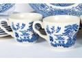 EIT English Blue Willow Dinnerware