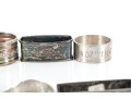 Variety Of Sterling Silver Napkin Rings
