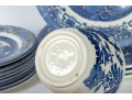 EIT English Blue Willow Dinnerware