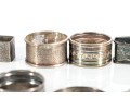 Variety Of Sterling Silver Napkin Rings
