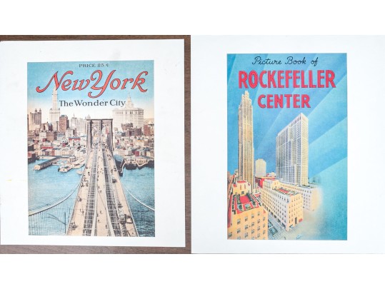 Collection Of Twelve NYC Related Prints On Paper