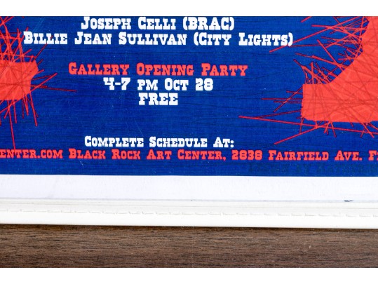 Lot Of Eleven Unframed Bridgeport Posters, Prints And A Map