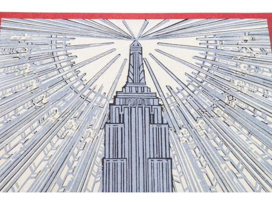 Collection Of Twelve NYC Related Prints On Paper