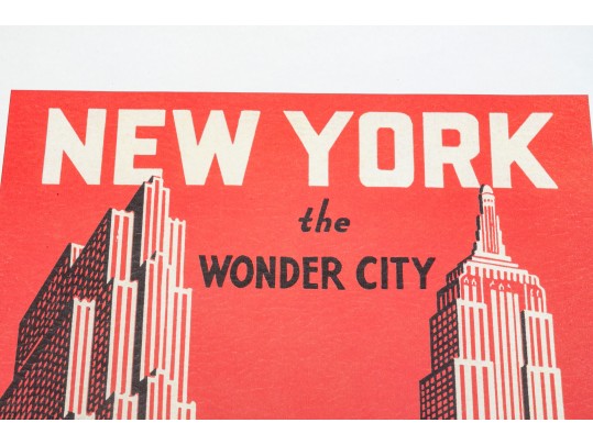 Collection Of Twelve NYC Related Prints On Paper
