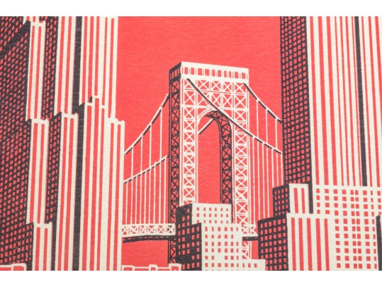 Collection Of Twelve NYC Related Prints On Paper