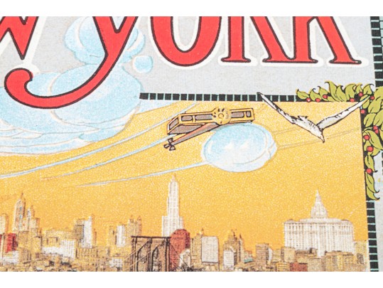 Collection Of Twelve NYC Related Prints On Paper