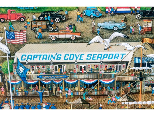 Lot Of Eleven Unframed Bridgeport Posters, Prints And A Map