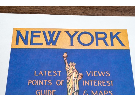 Collection Of Twelve NYC Related Prints On Paper