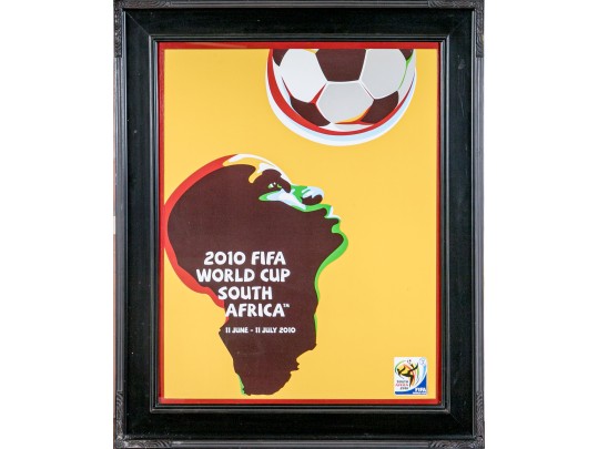 2010 Fifa World Cup South Africa Framed Poster