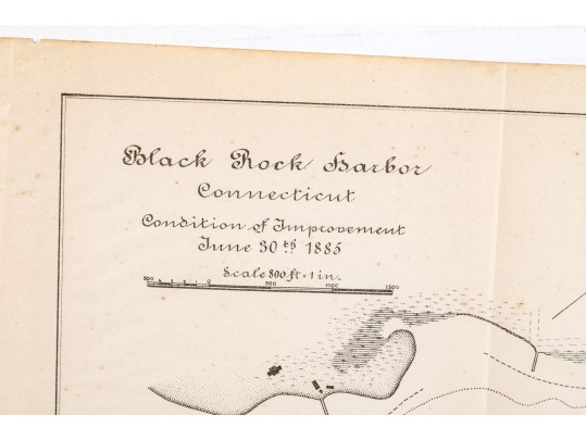 Lot Of Eleven Unframed Bridgeport Posters, Prints And A Map