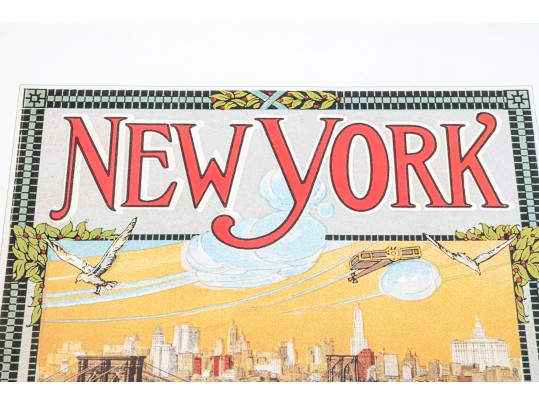 Collection Of Twelve NYC Related Prints On Paper