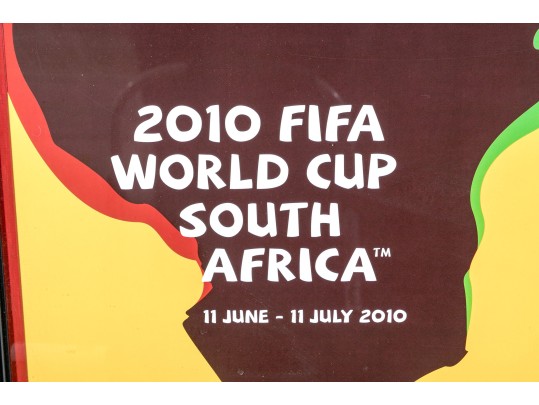 2010 Fifa World Cup South Africa Framed Poster